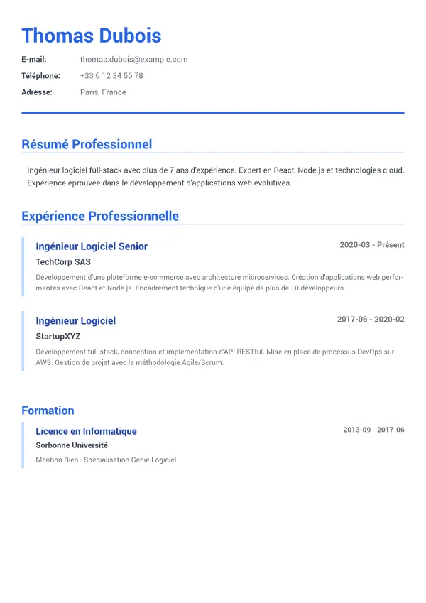 Bleu Exécutif