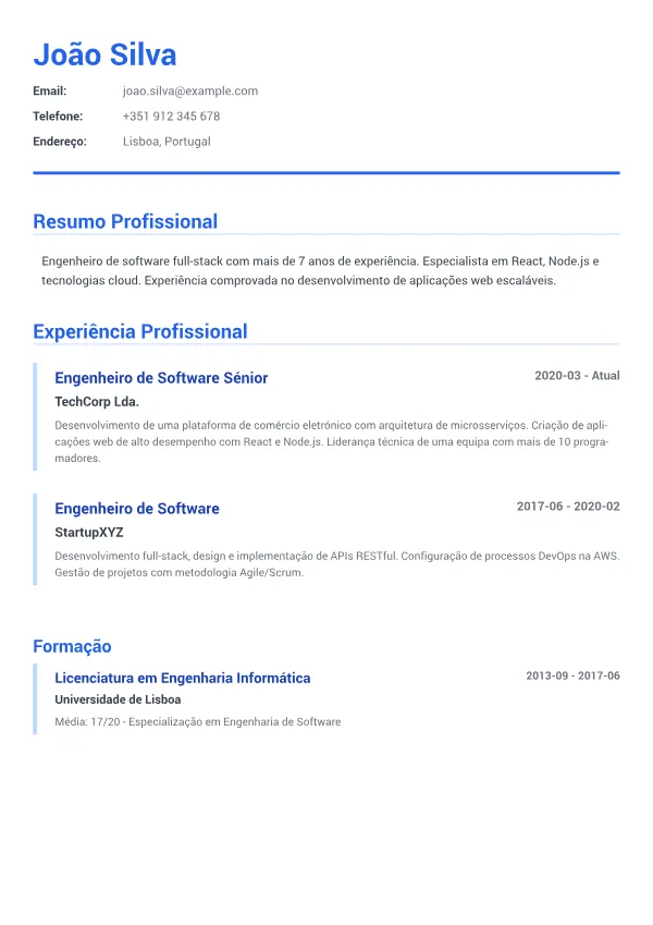 Azul Executivo
